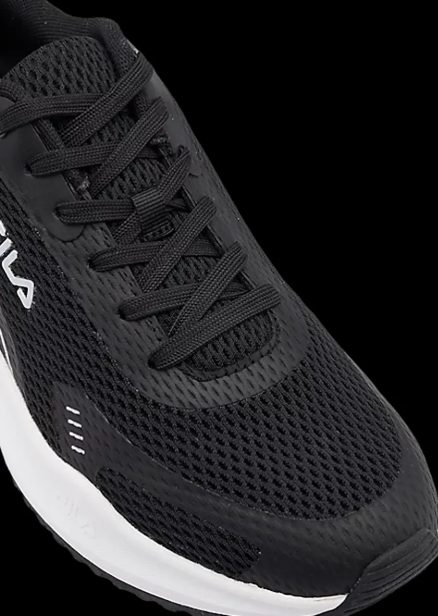 Discount czarne sneakersy męskie z białymi akcentami Męskie Sportowe