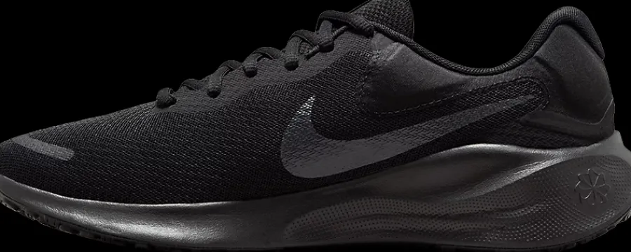Best czarne sneakersy męskie Revolution 7 Męskie Sportowe|Treningowe