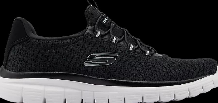 czarne sneakersy męskie z wkładką memory foam Męskie Sportowe|Markowe