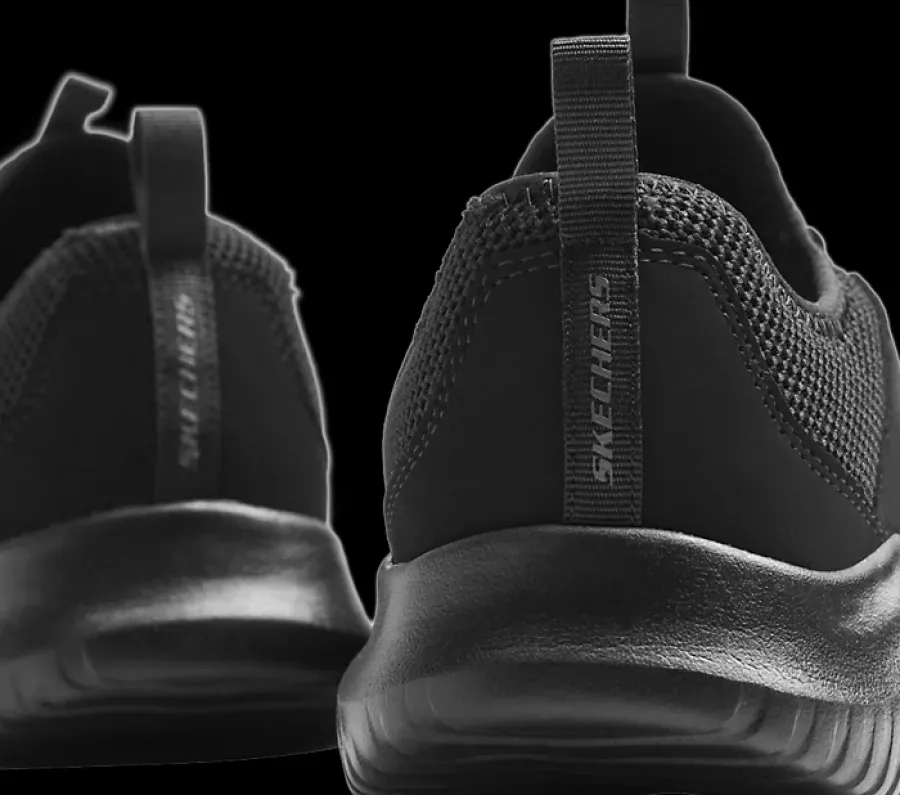 Clearance czarne sneakersy męskie Męskie Sportowe|Dla Nastolatka