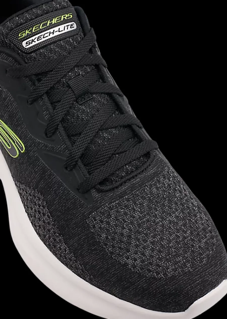 Clearance czarne sneakersy męskie Skech Lite Pro Męskie Sportowe|Markowe