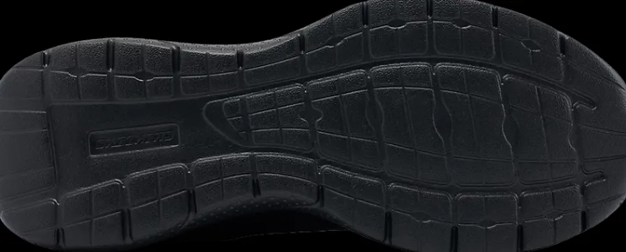 Clearance czarne sneakersy męskie z wkładką memory foam Męskie Sportowe|Markowe