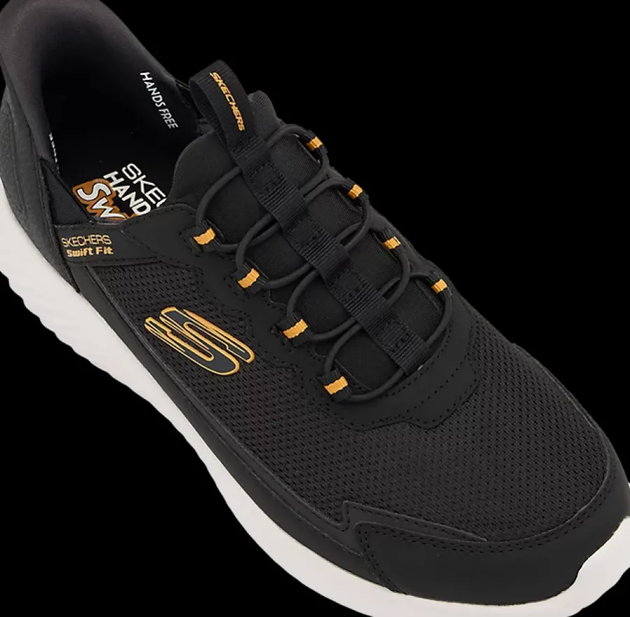 New czarne sneakersy męskie Bounder Swift Fit Męskie Sportowe|Markowe