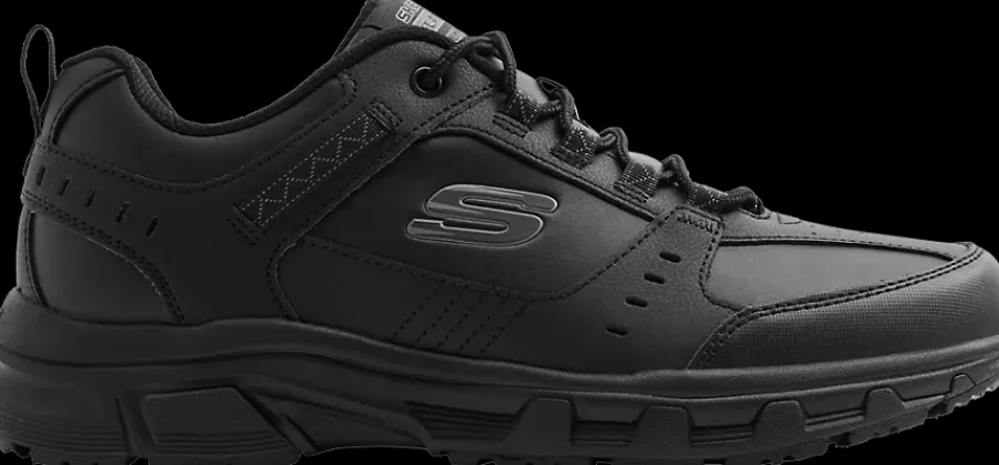 Sale czarne sneakersy męskie Oak Canyon Męskie Sportowe