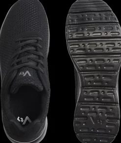 czarne sneakersy męskie na lekkiej podeszwie Męskie Sportowe|Casual