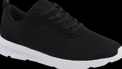 Clearance czarne sneakersy męskie na lekkiej podeszwie Męskie Sportowe|Casual