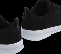 Clearance czarne sneakersy męskie na lekkiej podeszwie Męskie Sportowe|Casual
