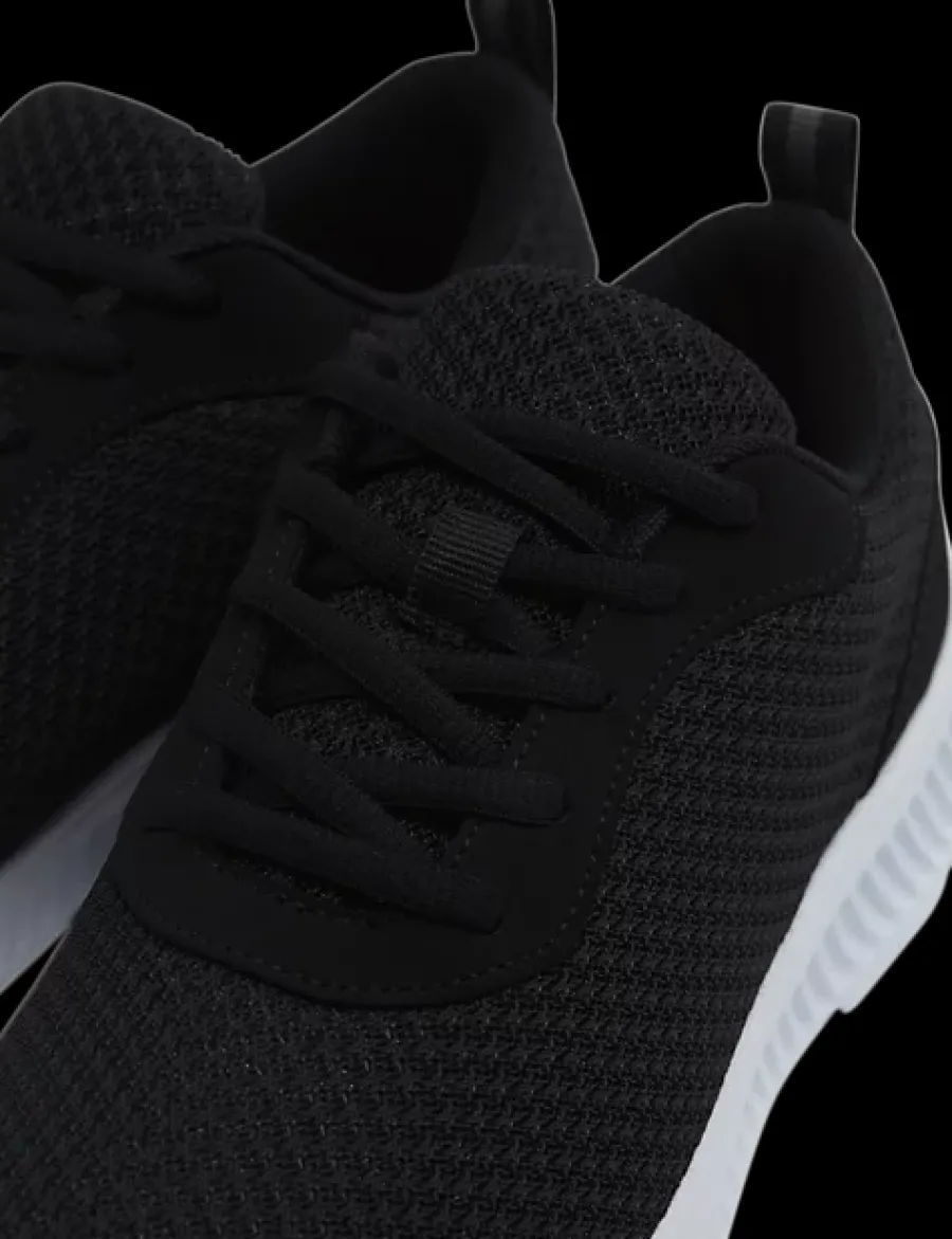 Clearance czarne sneakersy męskie na lekkiej podeszwie Męskie Sportowe|Casual