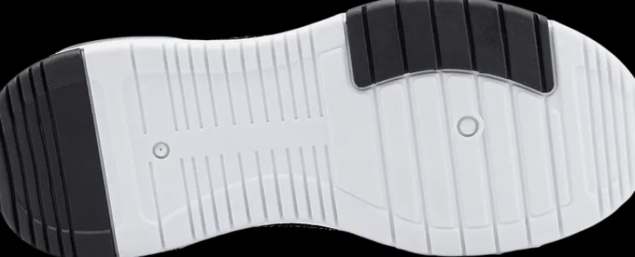 Sale czarne wsuwane sneakersy damskie wysadzane kryształkami Damskie Sportowe