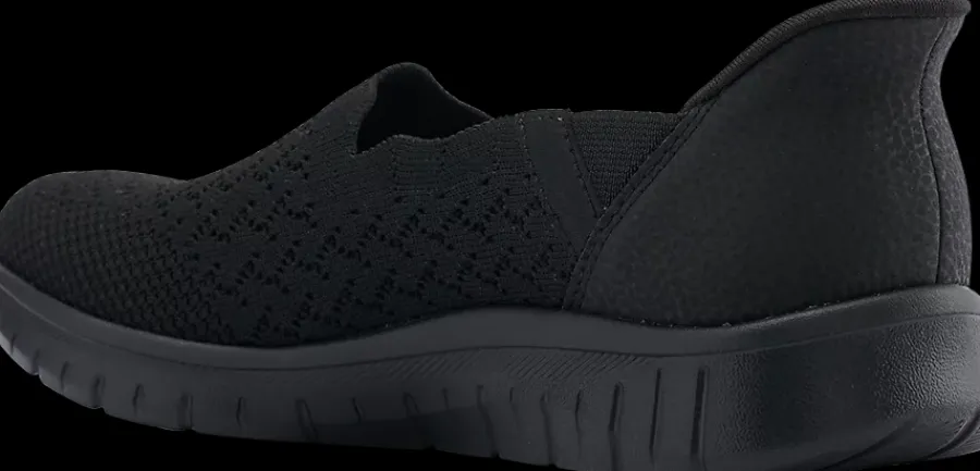 New czarne wsuwane sneakersy damskie Damskie Sportowe|Markowe