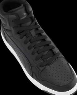 Sale czarne wysokie ocieplane sneakersy męskie Reb-L Mid WTR Męskie Sportowe|Markowe