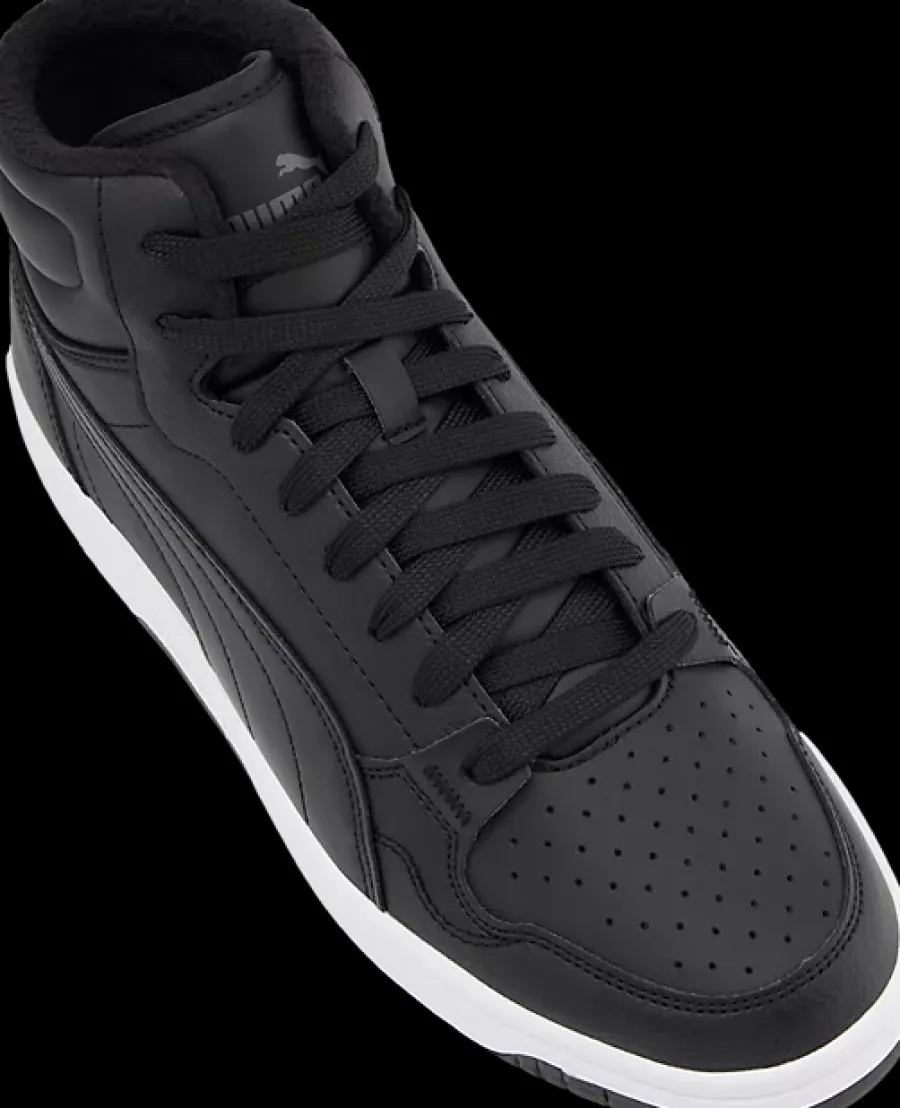 Sale czarne wysokie ocieplane sneakersy męskie Reb-L Mid WTR Męskie Sportowe|Markowe