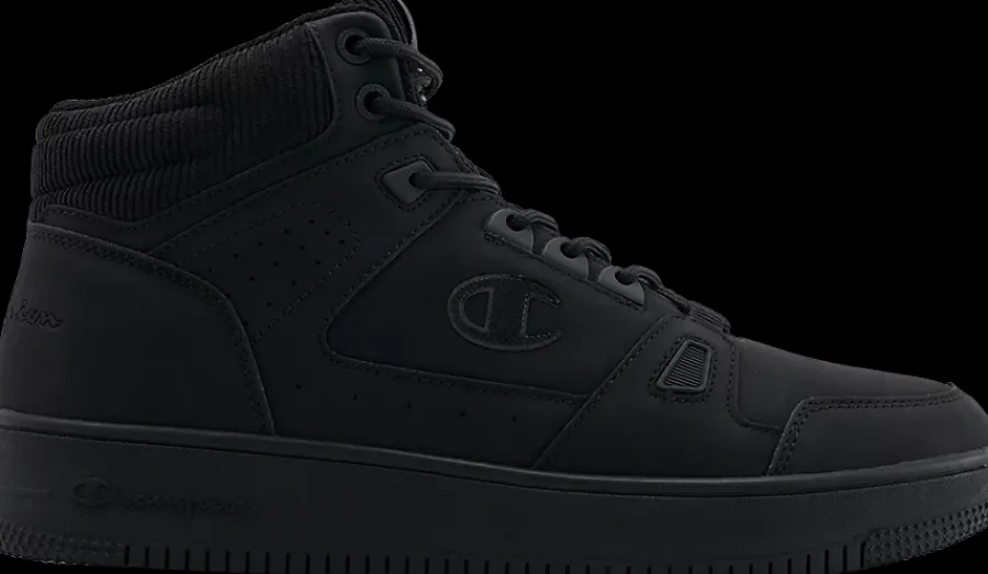 Sale czarne wysokie sneakersy męskie Rebound Evolve II Mid Męskie Sportowe|Markowe