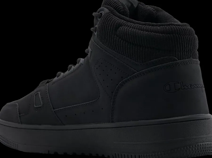 Sale czarne wysokie sneakersy męskie Rebound Evolve II Mid Męskie Sportowe|Markowe