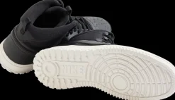 Sale czarne wysokie sneakersy męskie COURT VISION MID WNTR Męskie Sportowe