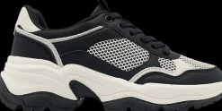 Sale czarno-beżowe sneakersy damskie Damskie Sportowe