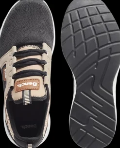 Online czarno-beżowe sneakersy damskie Damskie Sportowe|Casual