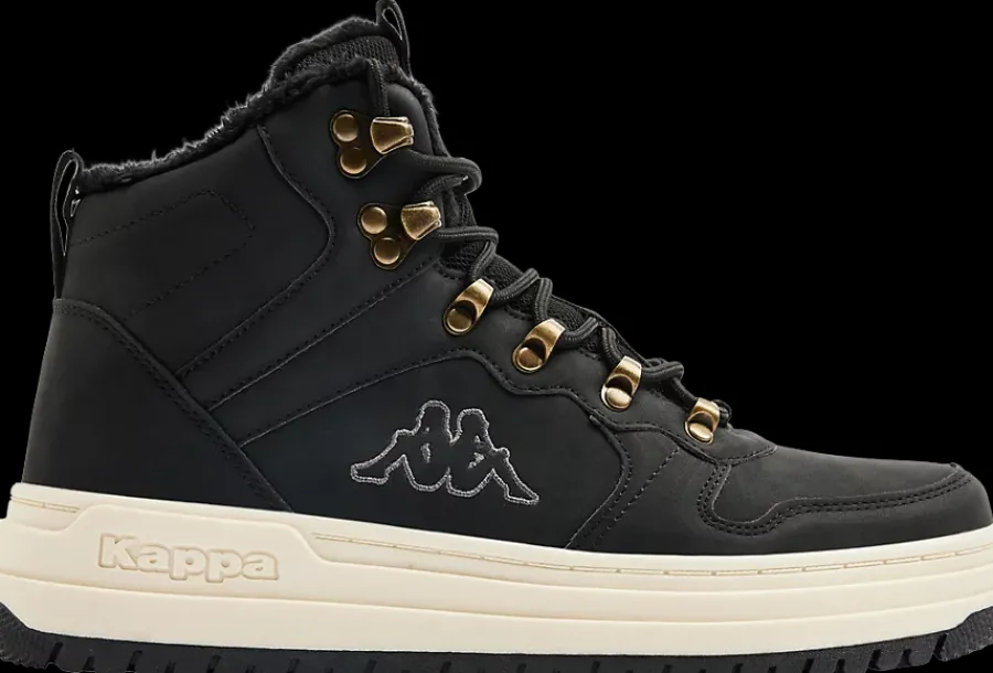Clearance czarno-białe ocieplane sneakersy damskie Tobin Damskie Botki