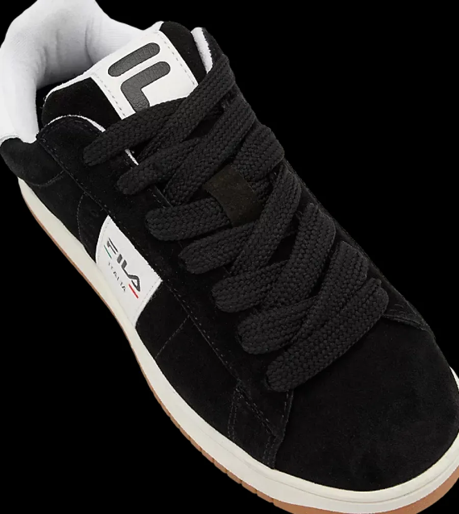 Clearance czarno-białe skórzane sneakersy damskie Damskie Sportowe|Markowe