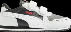 New czarno-białe sneakersy chłopięce Cabana Racer SL 20 V Inf Dzieci Sportowe