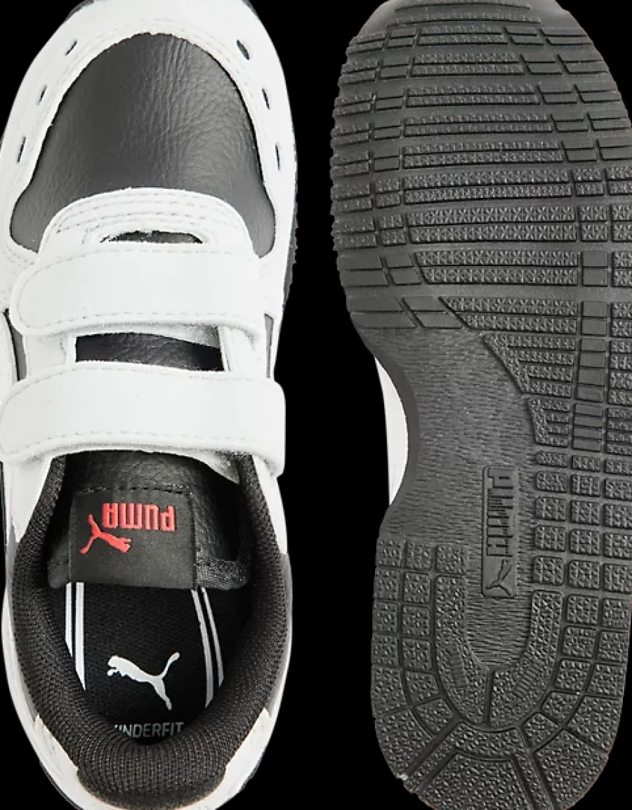 New czarno-białe sneakersy chłopięce Cabana Racer SL 20 V Inf Dzieci Sportowe