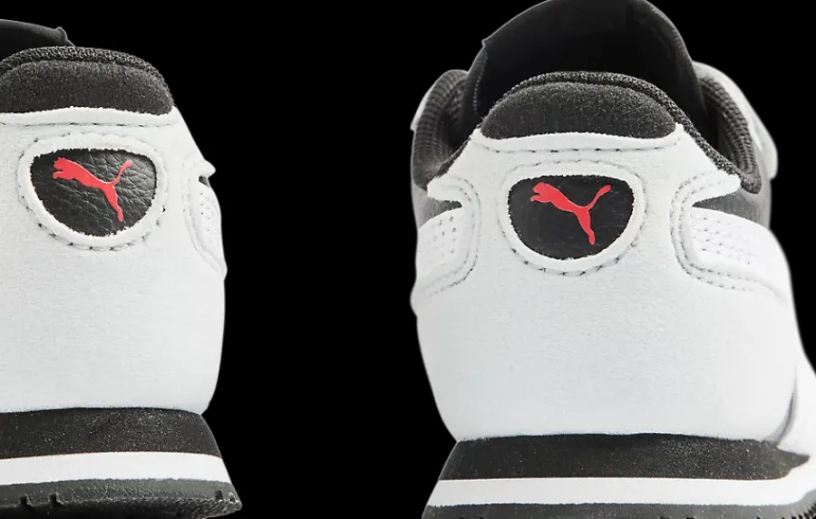 New czarno-białe sneakersy chłopięce Cabana Racer SL 20 V Inf Dzieci Sportowe