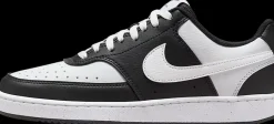 Sale czarno-białe sneakersy damskie Court Vision Low Damskie Sportowe|Casual