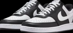 Sale czarno-białe sneakersy damskie Court Vision Low Damskie Sportowe|Casual