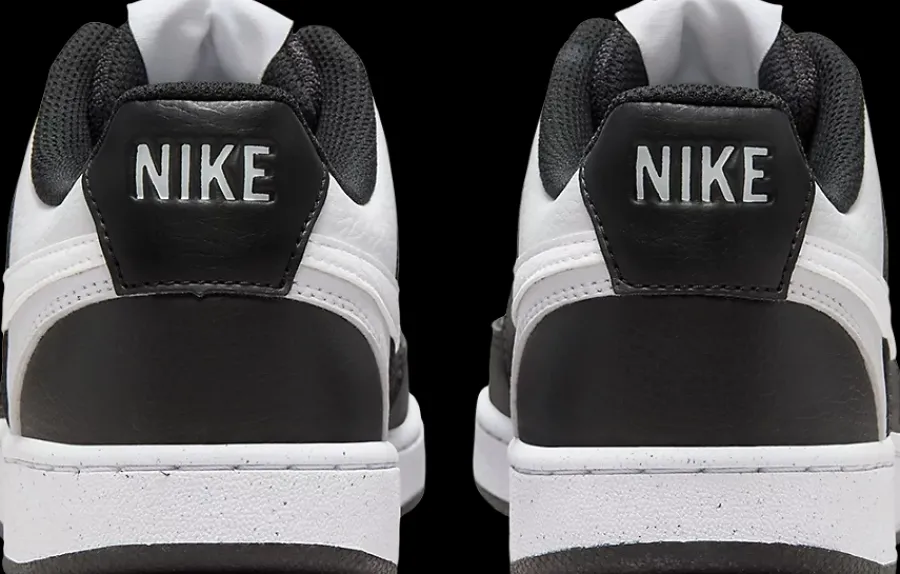 Sale czarno-białe sneakersy damskie Court Vision Low Damskie Sportowe|Casual
