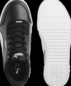Online czarno-białe sneakersy damskie Carina Lift Damskie Sportowe|Markowe