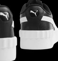 Online czarno-białe sneakersy damskie Carina Lift Damskie Sportowe|Markowe