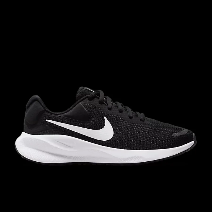 Discount czarno-białe sneakersy damskie Revolution 7 Damskie Sportowe|Markowe