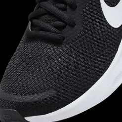 Discount czarno-białe sneakersy damskie Revolution 7 Damskie Sportowe|Markowe