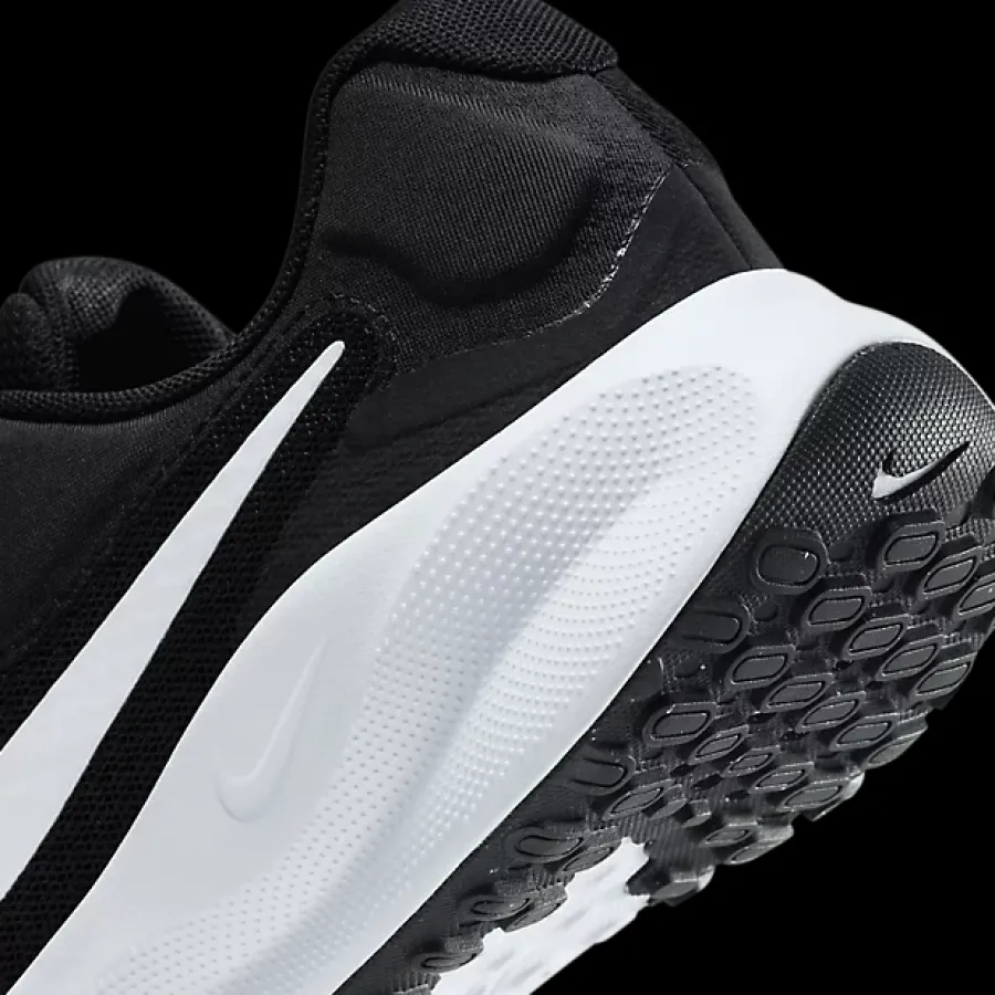 Discount czarno-białe sneakersy damskie Revolution 7 Damskie Sportowe|Markowe