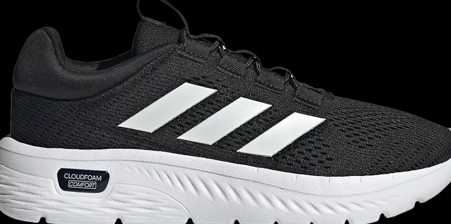 Outlet czarno-białe sneakersy damskie Cloudfoam Comfy Damskie Sportowe|Markowe