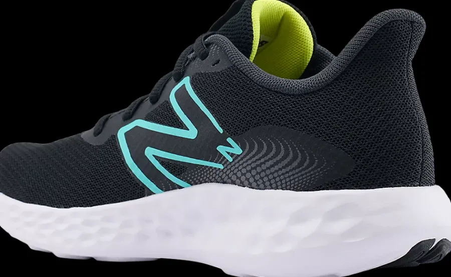 Discount czarno-białe sneakersy damskie do biegania 411 Damskie Sportowe|Markowe