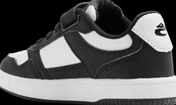 New czarno-białe sneakersy dziecięce Dzieci Sportowe|Półbuty
