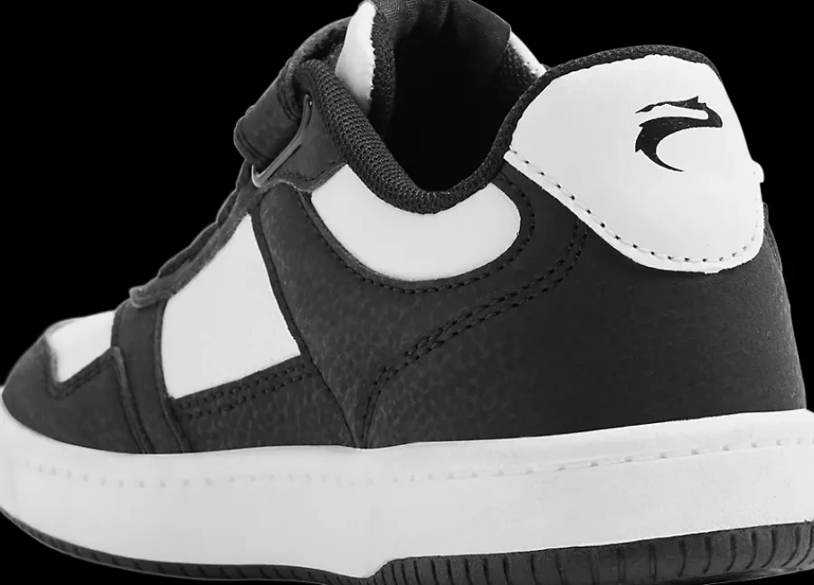 Sale czarno-białe sneakersy dziecięce Dzieci Sportowe