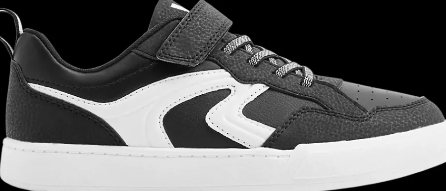 Outlet czarno-białe sneakersy dziecięce Dzieci Sportowe