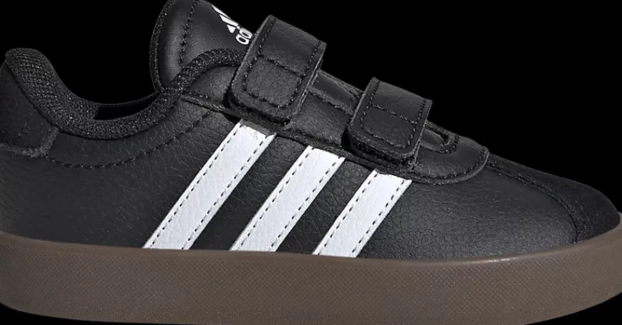 New czarno-białe sneakersy dziecięce VL Court 3.0 Dzieci Sportowe