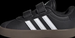 New czarno-białe sneakersy dziecięce VL Court 3.0 Dzieci Sportowe