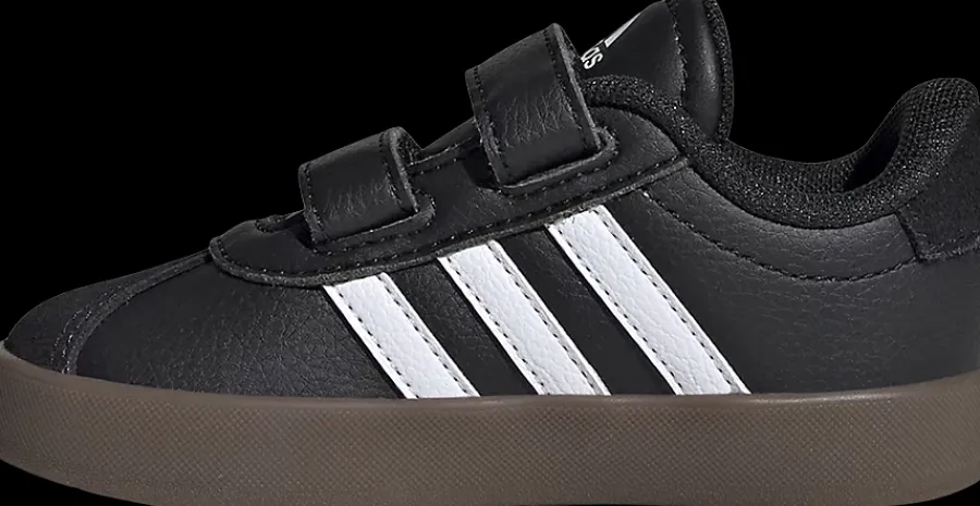 New czarno-białe sneakersy dziecięce VL Court 3.0 Dzieci Sportowe