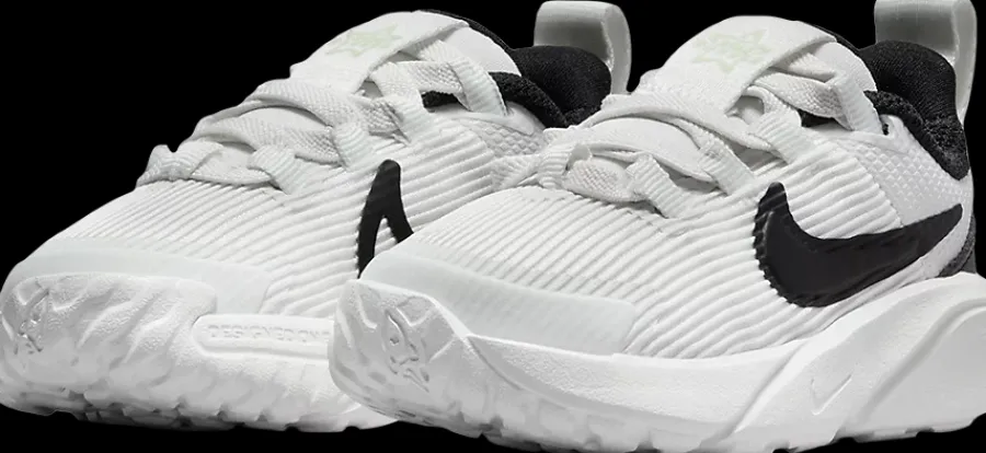 Sale czarno-białe sneakersy dziecięce Dzieci Sportowe|Do Szkoły