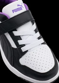 Discount czarno-białe sneakersy dziecięce Reb-L Dzieci Sportowe