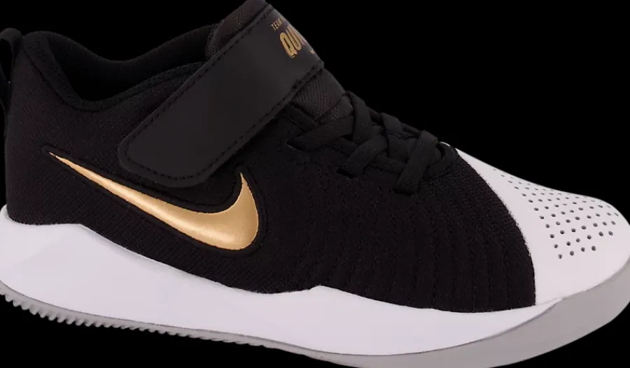 Best czarno-białe sneakersy dziecięce Team Hustle Quick Dzieci Sportowe