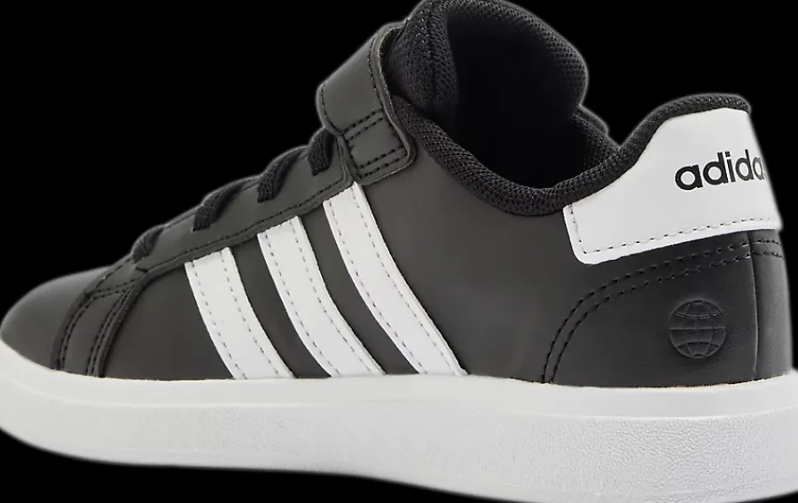 Sale czarno-białe sneakersy dziecięce GRAND COURT 2.0 Dzieci Sportowe