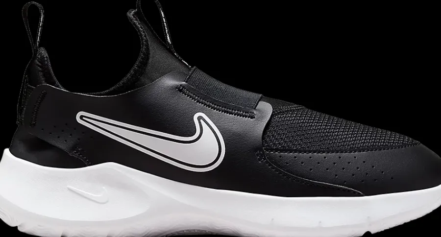 Outlet czarno-białe sneakersy młodzieżowe Flex Runner 3 Dzieci Sportowe