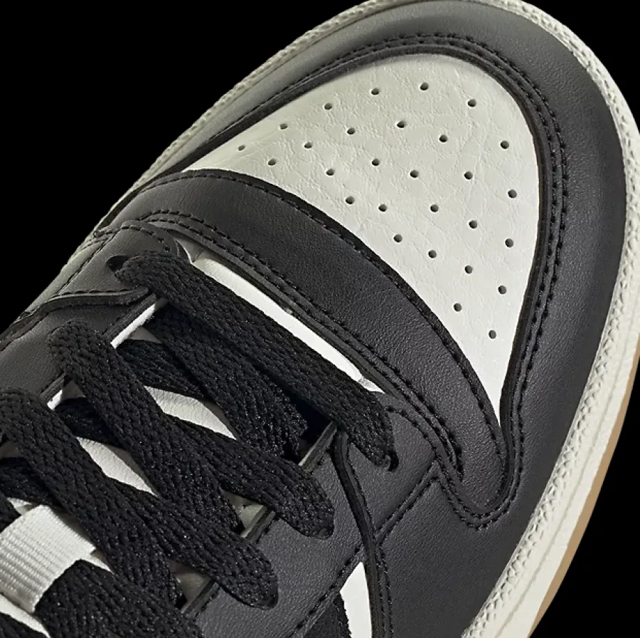 Online czarno-białe sneakersy młodzieżowe BREAK START J Dzieci Sportowe