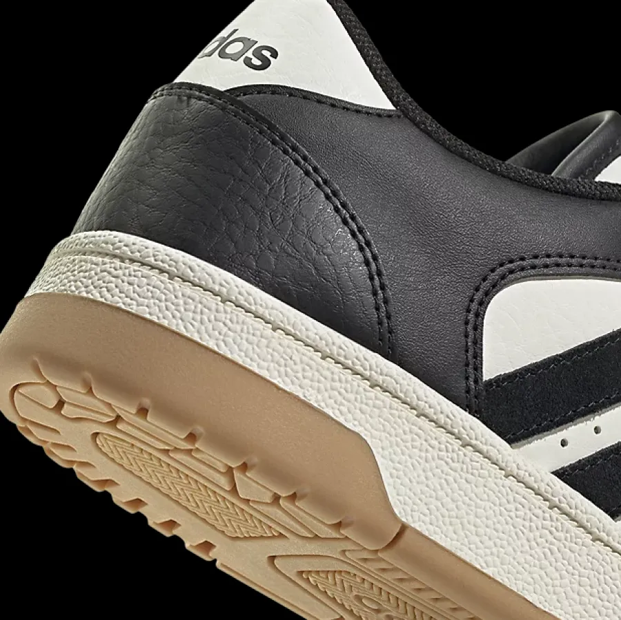 Online czarno-białe sneakersy młodzieżowe BREAK START J Dzieci Sportowe