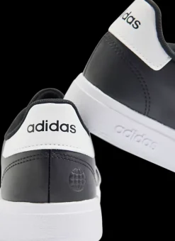 Best czarno-białe sneakersy młodzieżowe GRAND COURT 2.0 K Dzieci Sportowe